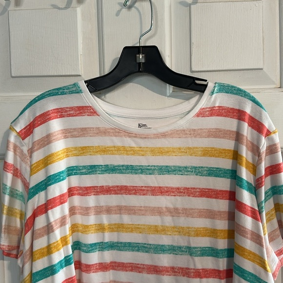 Kim Rogers Colorful Tee size 2x - Picture 2 of 3
